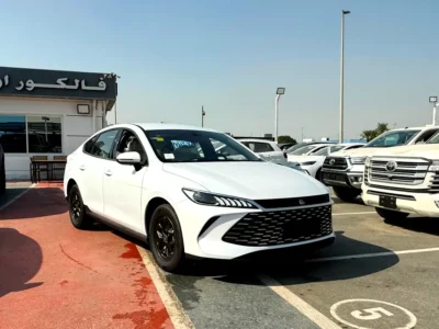 2025 BYD Qin Plus DM-i 4 Cylinder Hybrid Engine White Sedan