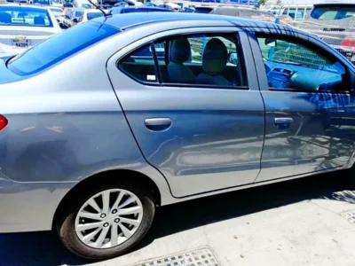 2019 Mitsubishi Attrage Other 5 Cylinder Petrol Engine Silver Grey Sedan GCC