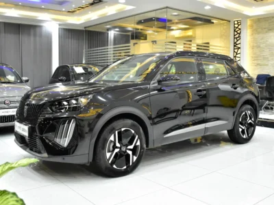 2024 Peugeot 2008 GT Line 3 Cylinder Petrol Engine Black Crossover GCC Specs