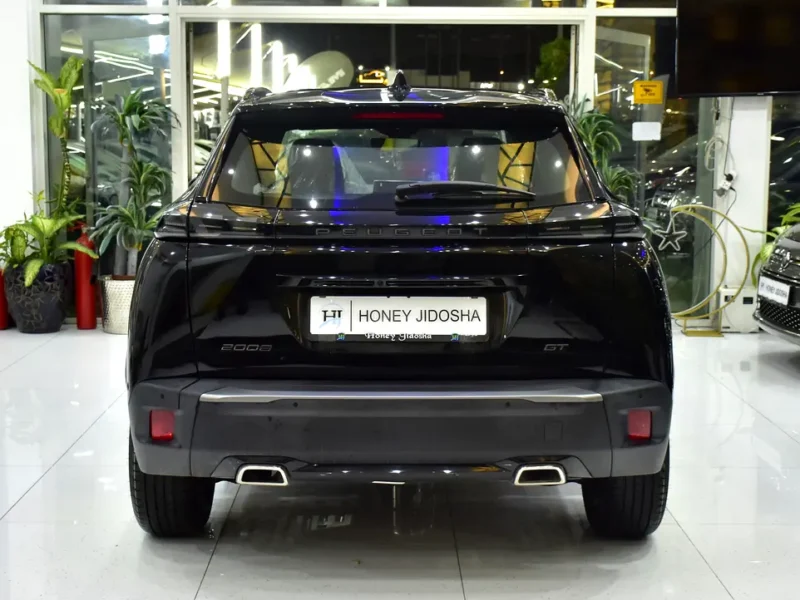 2024 Peugeot 2008 GT Line 3 Cylinder Petrol Engine Black Crossover GCC Specs