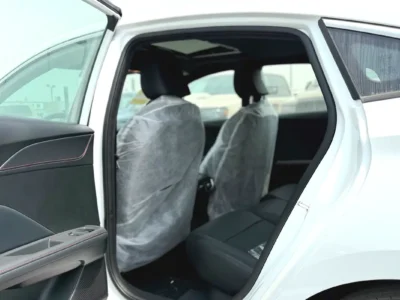 2025 MG MG5 Luxury 4 Cylinder Petrol Engine White Black Sedan