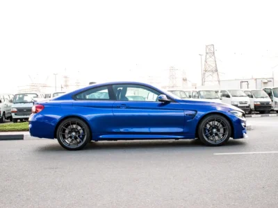 2018 BMW M4 Coupe 6 Cylinder Petrol Engine Blue Black Coupe