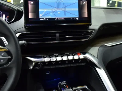 2024 Peugeot 5008 GT Line 4 Cylinder Petrol Engine Silver Red SUV GCC Specs