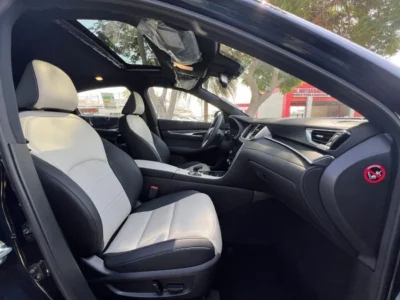 2024 Infiniti QX55 Luxe 2.0 Liter 4 Cylinder Petrol Engine Grey Beige SUV GCC