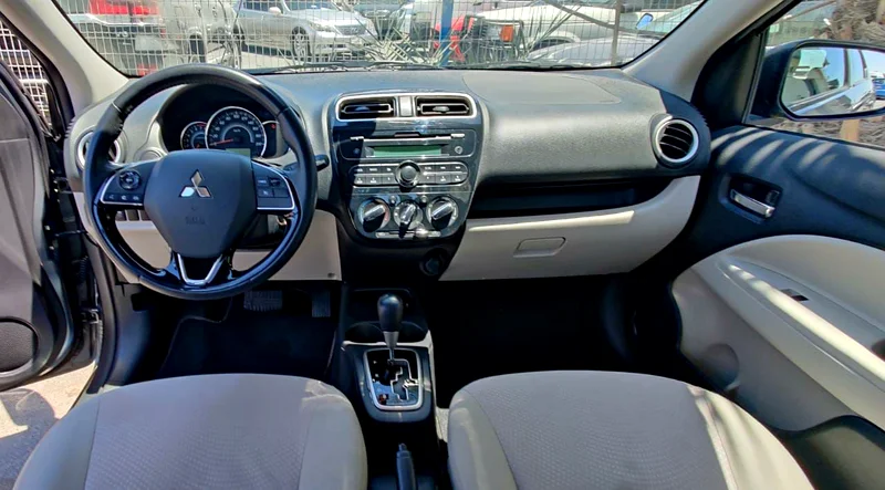 2019 Mitsubishi Attrage Other 5 Cylinder Petrol Engine Silver Grey Sedan GCC