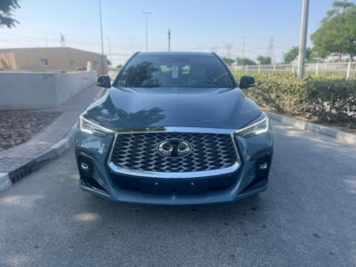 2024 Infiniti QX55 Luxe 2.0 Liter 4 Cylinder Petrol Engine Grey Beige SUV GCC