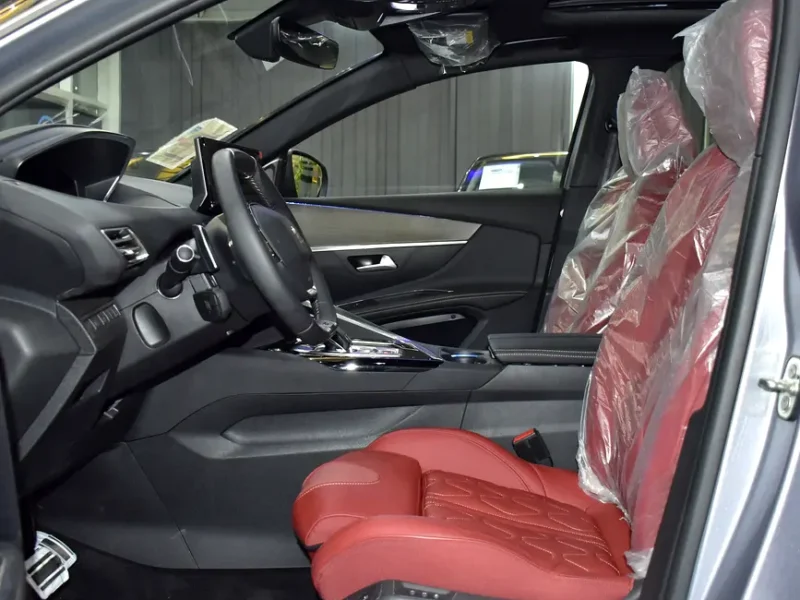 2024 Peugeot 5008 GT Line 4 Cylinder Petrol Engine Silver Red SUV GCC Specs