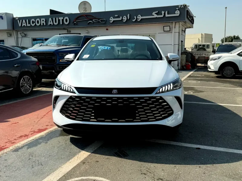 2025 BYD Qin Plus DM-i 4 Cylinder Hybrid Engine White Sedan