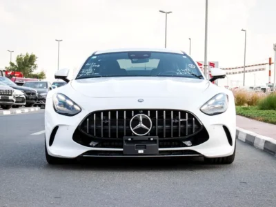2024 Mercedes-Benz AMG GT 8 Cylinder Petrol Engine White Black Coupe