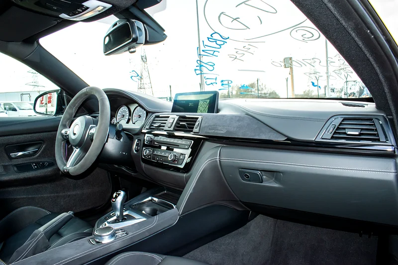 2018 BMW M4 Coupe 6 Cylinder Petrol Engine Blue Black Coupe