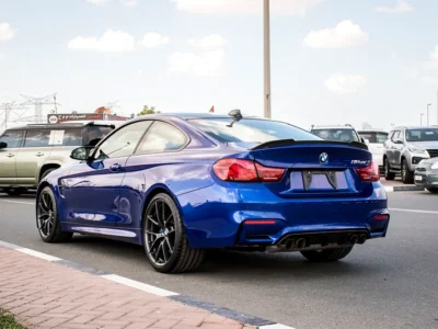 2018 BMW M4 Coupe 6 Cylinder Petrol Engine Blue Black Coupe