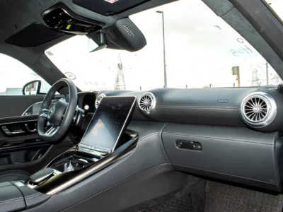 2024 Mercedes-Benz AMG GT 8 Cylinder Petrol Engine White Black Coupe