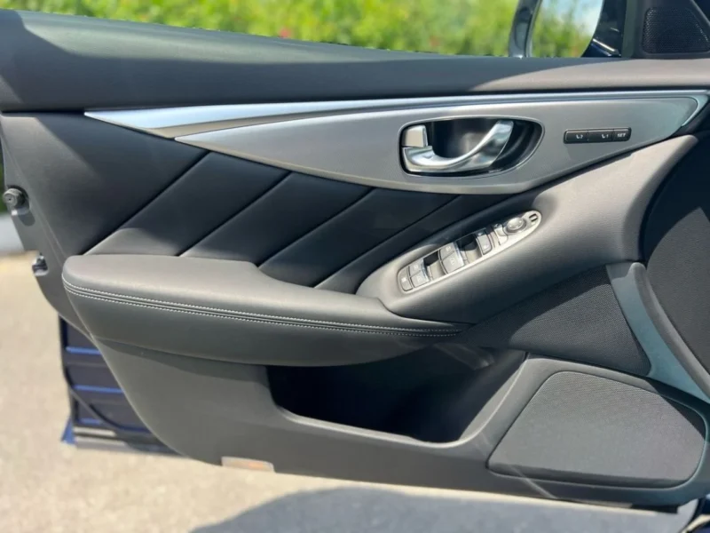 2024 Infiniti Q50 Luxe 3.0 Liters 6 Cylinder Petrol Engine Blue Grey Sedan GCC