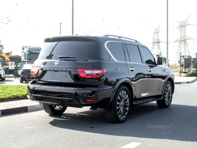 2024 Nissan Armada Platinum 8 Cylinder Petrol Engine Black Brown SUV