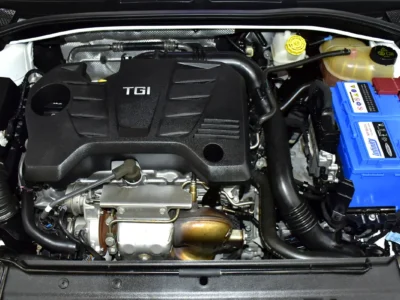 2022 MG MG6 Trophy 4 Cylinder Petrol Engine White Red Sedan GCC Specs