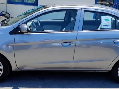 2019 Mitsubishi Attrage Other 5 Cylinder Petrol Engine Silver Grey Sedan GCC