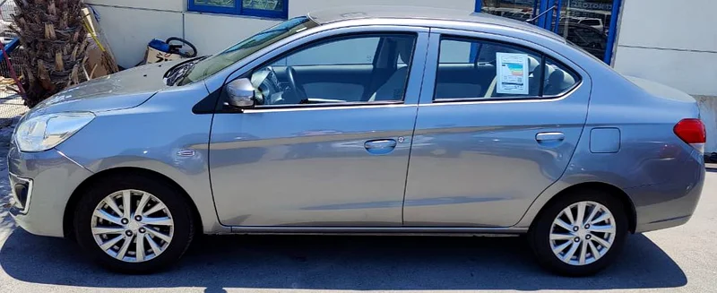 2019 Mitsubishi Attrage Other 5 Cylinder Petrol Engine Silver Grey Sedan GCC