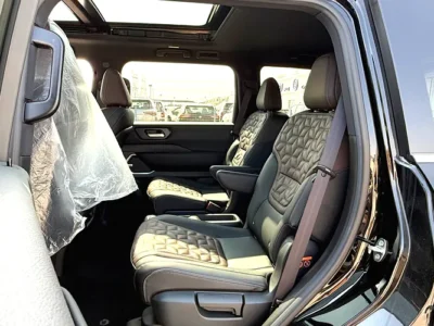 2025 Nissan Armada Platinum 6 Cylinder Petrol Engine Black Brown SUV
