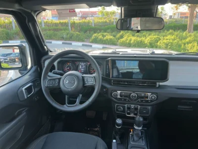 2025 Jeep Wrangler Unlimited Sport S 2.0L AT 4 Cylinder Petrol Engine Black Grey SUV