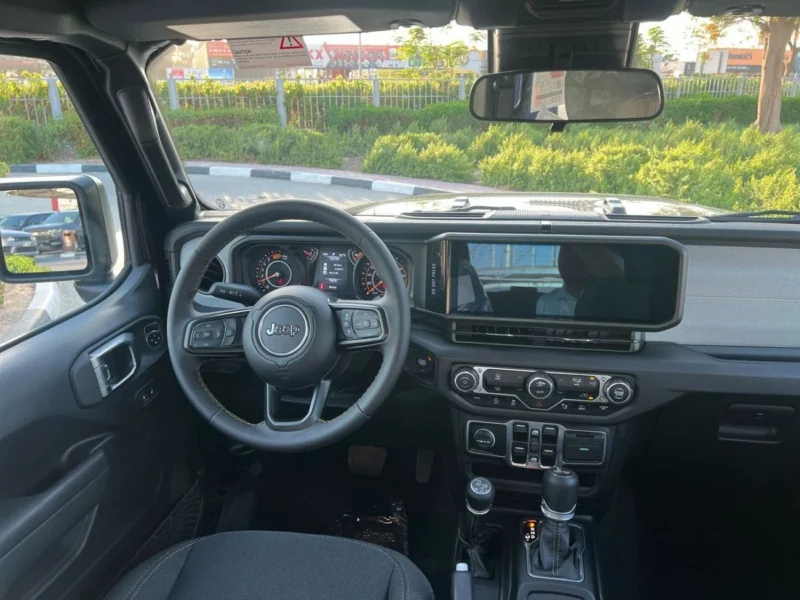 2025 Jeep Wrangler Unlimited Sport S 2.0L AT 4 Cylinder Petrol Engine Black Grey SUV