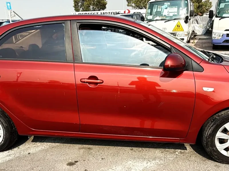 2020 Kia Pegas S 4 Cylinder Petrol Engine Red Grey Sedan GCC Specs