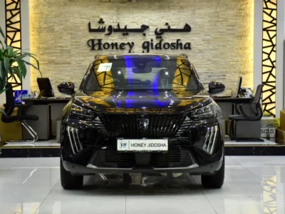 2024 Peugeot 2008 GT Line 3 Cylinder Petrol Engine Black Crossover GCC Specs