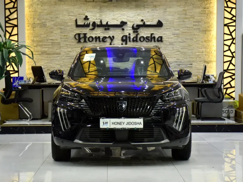 2024 Peugeot 2008 GT Line 3 Cylinder Petrol Engine Black Crossover GCC Specs