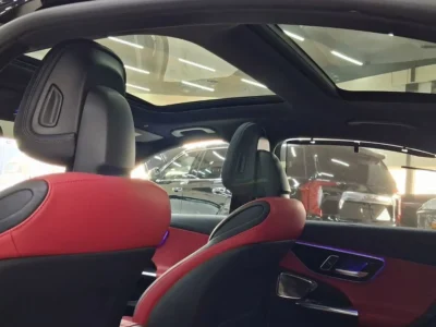 2024 Mercedes-Benz C 200 Premium 2.0L 4 Cylinder AMG KIT Black Red Sedan