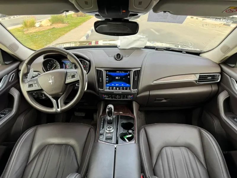 2017 Maserati Levante Standard 6 Cylinder Petrol Engine Blue Brown SUV