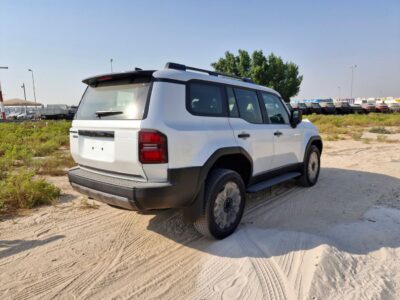 2024 Toyota Prado VXL 2.4L 4 Cylinders TURBO PETROL 4X4 White Black SUV