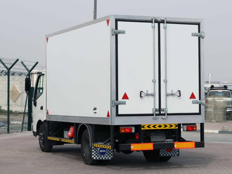 2023 Hino 300 Freezer Van 4.0L 4 Cylinder Engine MT White Diesel White Grey