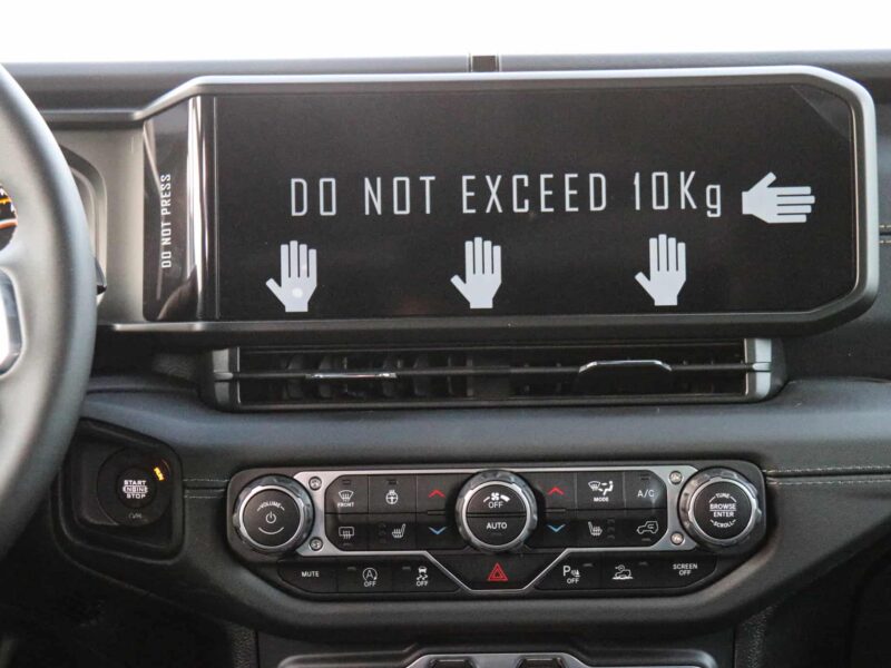 2024 Jeep Wrangler Unlimited Sahara 2.0L 4 Cylinders Engine Black Clear Coat