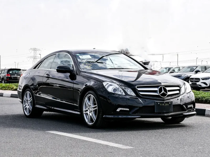 2010 Mercedes-Benz E-Class E 350 6 Cylinder Petrol Engine Black Coupe