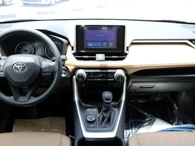 2025 Toyota Rav 4 Other 4 Cylinder Hybrid Engine Black Beige SUV GCC Specs