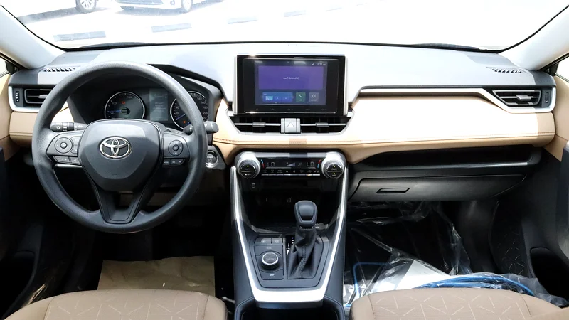 2025 Toyota Rav 4 Other 4 Cylinder Hybrid Engine Black Beige SUV GCC Specs