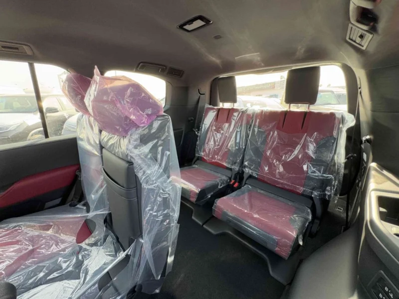 2026 TOYOTA LAND CRUISER GR-S 3.3L 6 Cylinder Engine DIESEL White Red SUV