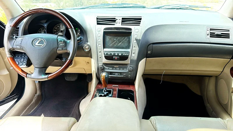 2007 Lexus GS-Series Other 6 Cylinder Petrol Engine Black Beige Sedan