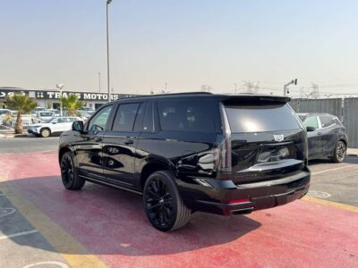 2025 CADILLAC ESCALADE ESV SPORT PLATINUM 6.2L V8 Black White SUV