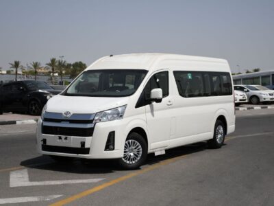 2025 Toyota Hiace GL -High Roof Commuter 3.5L 6 Cylinders MT White Grey