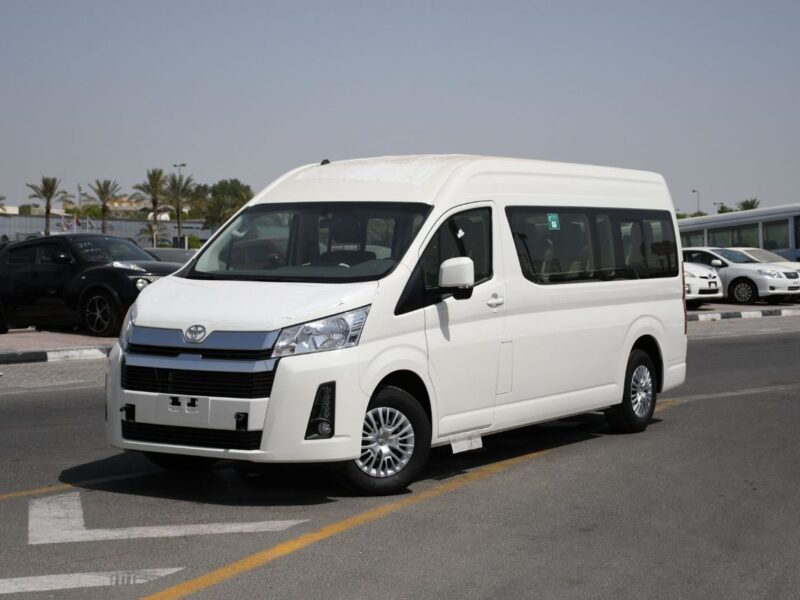 2025 Toyota Hiace GL -High Roof Commuter 3.5L 6 Cylinders MT White Grey