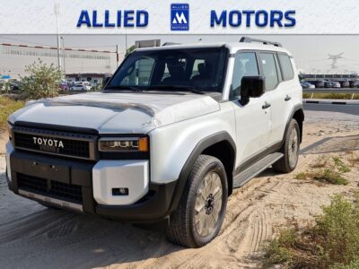 2024 Toyota Prado VXL 2.4L 4 Cylinders TURBO PETROL 4X4 White Black SUV