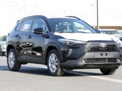 2025 Toyota Corolla Cross Other 3 Cylinder Petrol Engine Black Brown SUV GCC