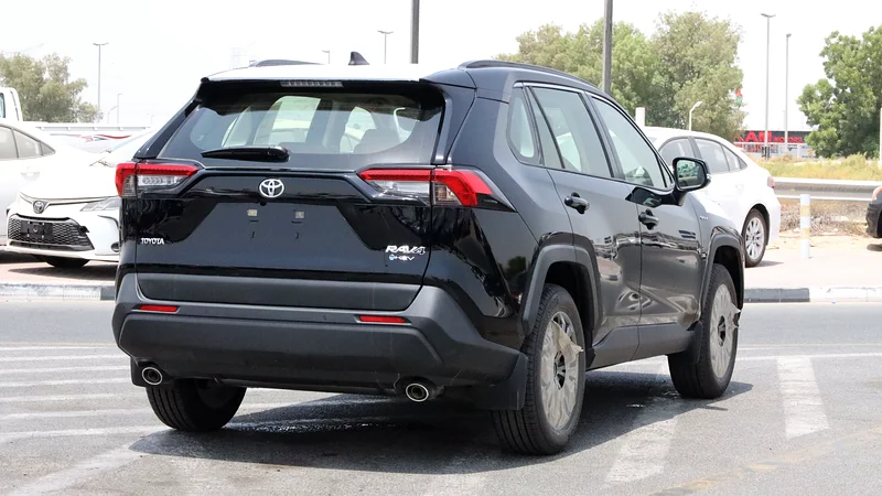 2025 Toyota Rav 4 Other 4 Cylinder Hybrid Engine Black Beige SUV GCC Specs