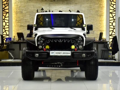 2017 Jeep Wrangler Sport 6 Cylinders Petrol Engine White Black SUV GCC