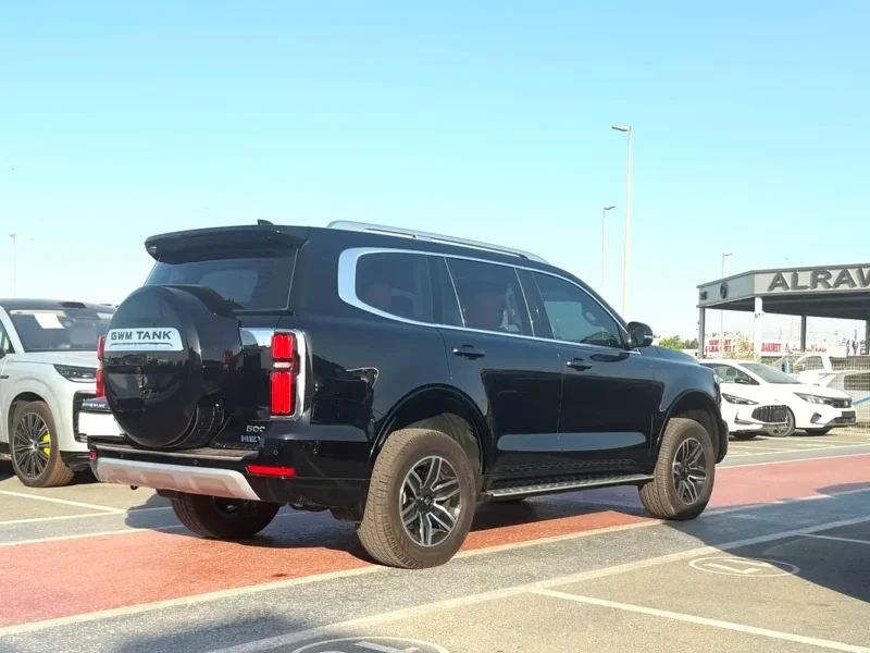 2025 GWM Tank 500 SIGNATURE 4 Cylinder Hybrid Engine Black Orange SUV