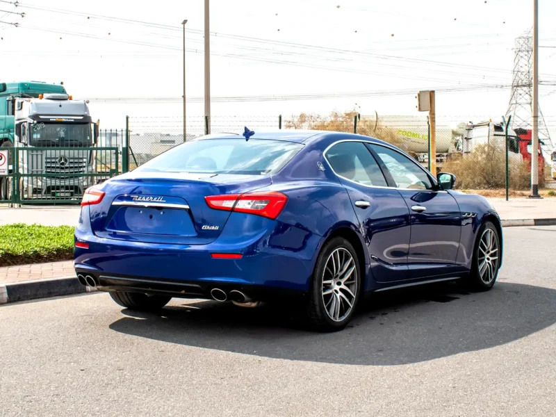 2014 Maserati Ghibli Other 6 Cylinder Petrol Engine Blue Orange Sedan