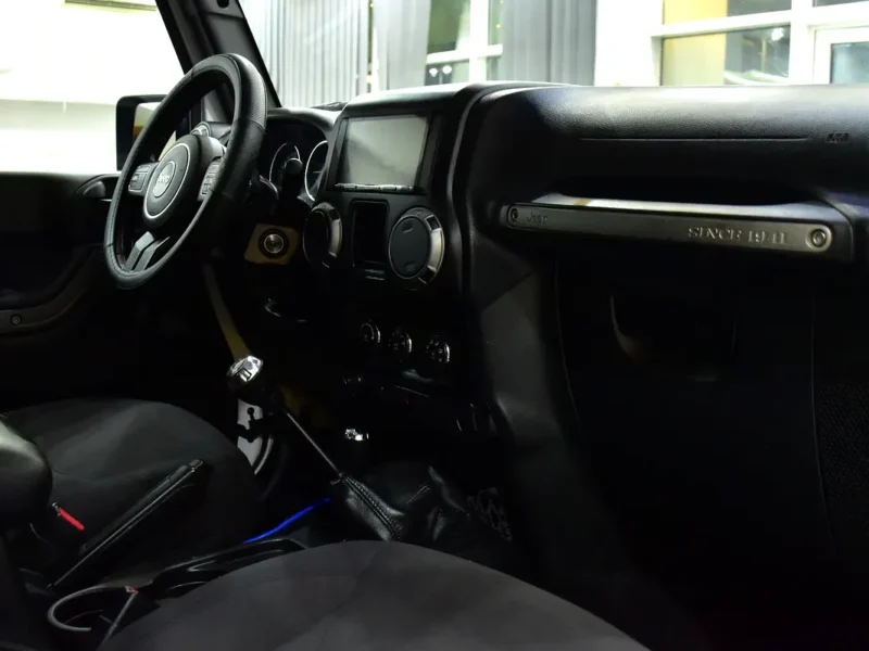 2017 Jeep Wrangler Sport 6 Cylinders Petrol Engine White Black SUV GCC