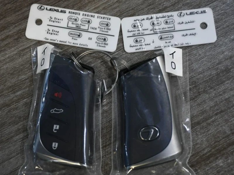 2026 Lexus NX 350 F SPORT 2.4 Liter 4 Cylinder Petrol Engine Black Red SUV