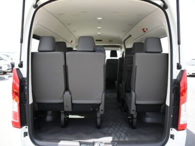 2025 Toyota Hiace GL -High Roof Commuter 3.5L 6 Cylinders MT White Grey