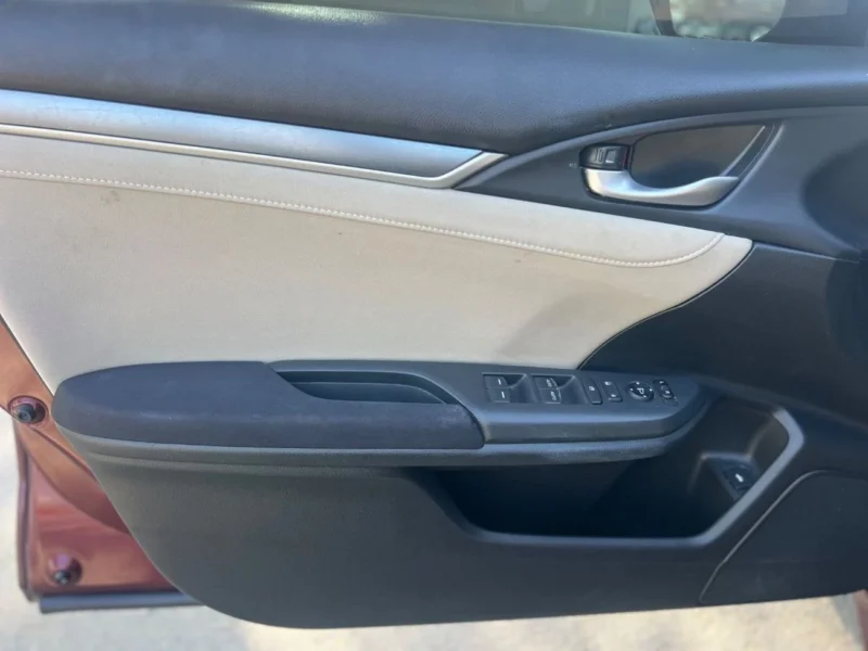 2017 Honda Civic LX 2.0 Liters 4 Cylinders Engine Maroon Beige Hatchback GCC